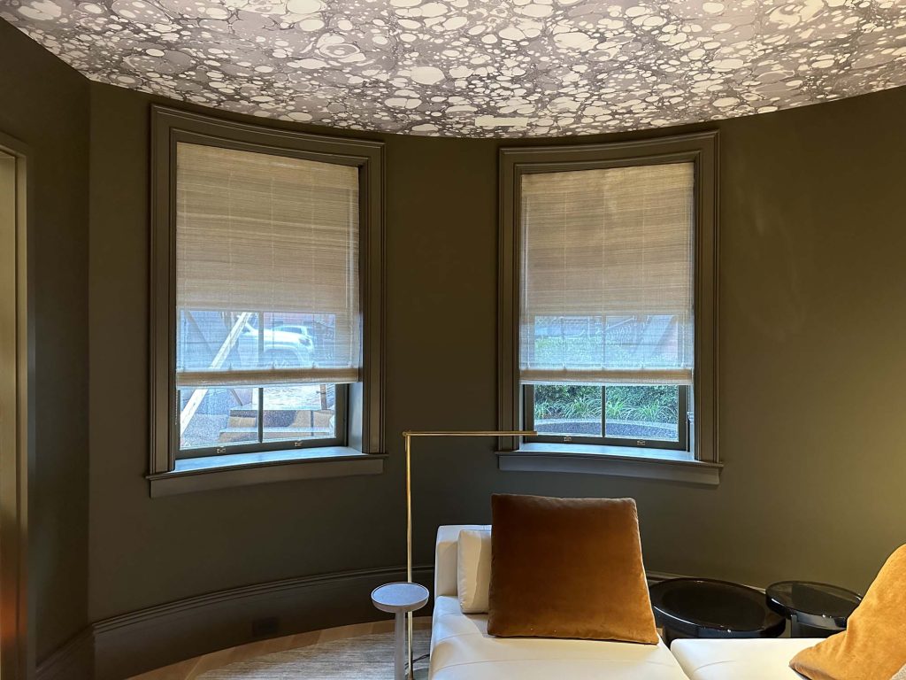 Roman Shades crafted to perfection.