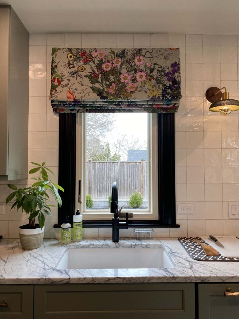 Roman Shades crafted to perfection.